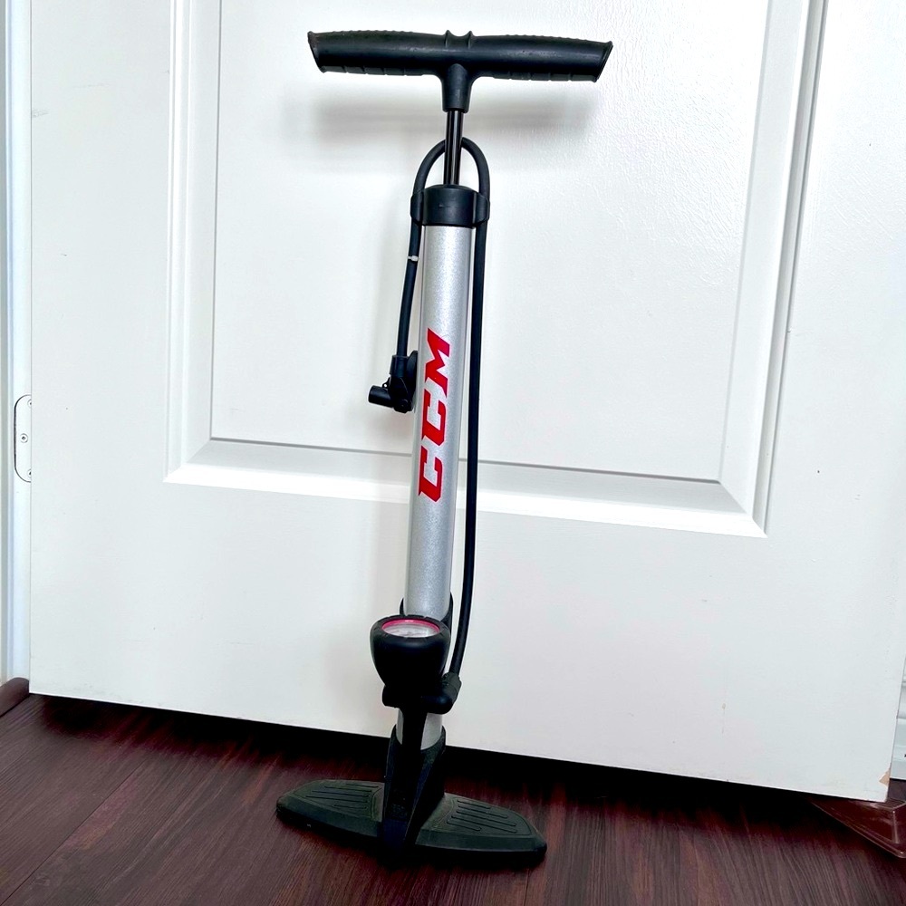 CCM Bike Pump with Pressure Gauge